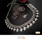 Oxidized Necklace Set